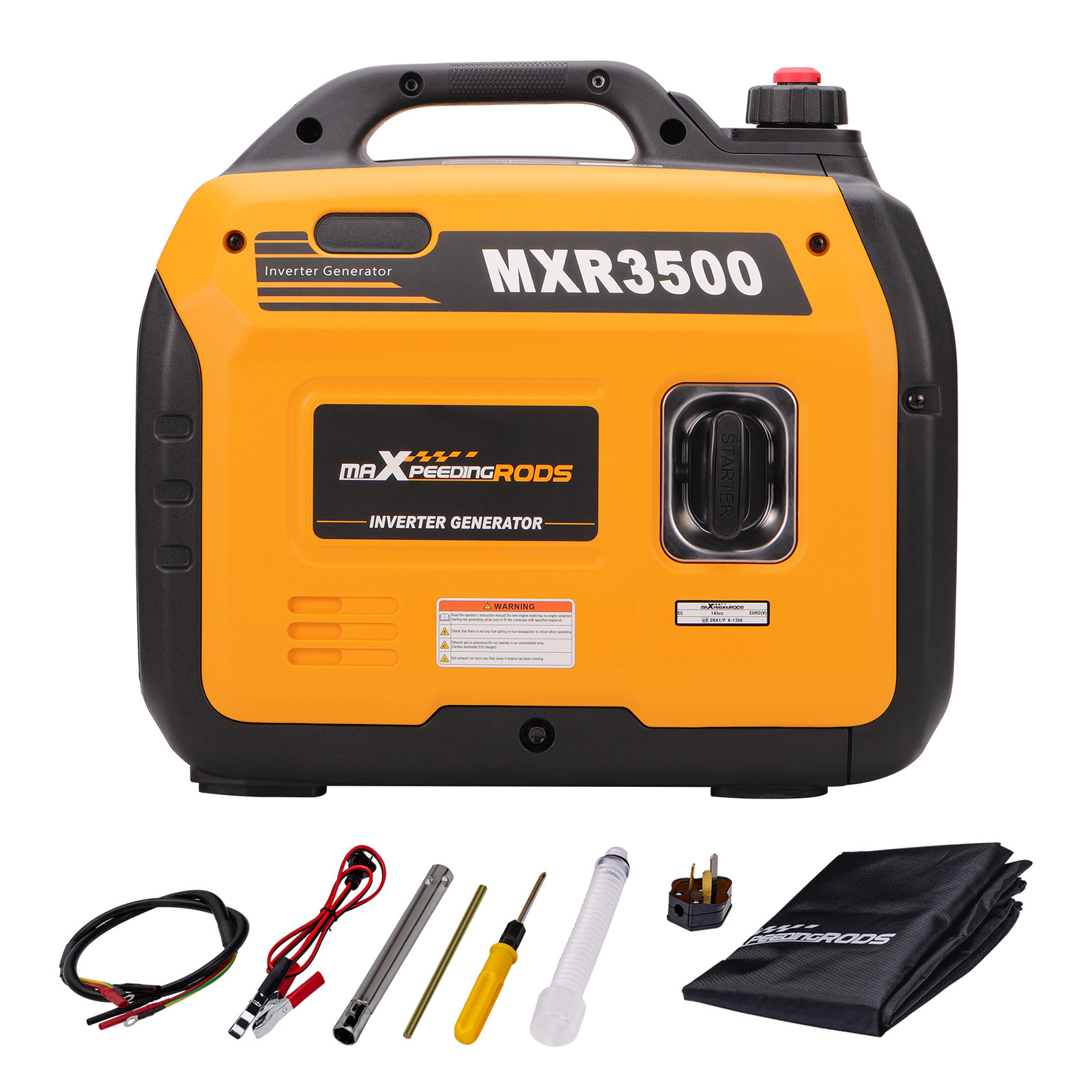 Inverter Generator Petrol Quiet 3kw 3.3kw Suitcase 4 Stroke Outdoor Power Supply