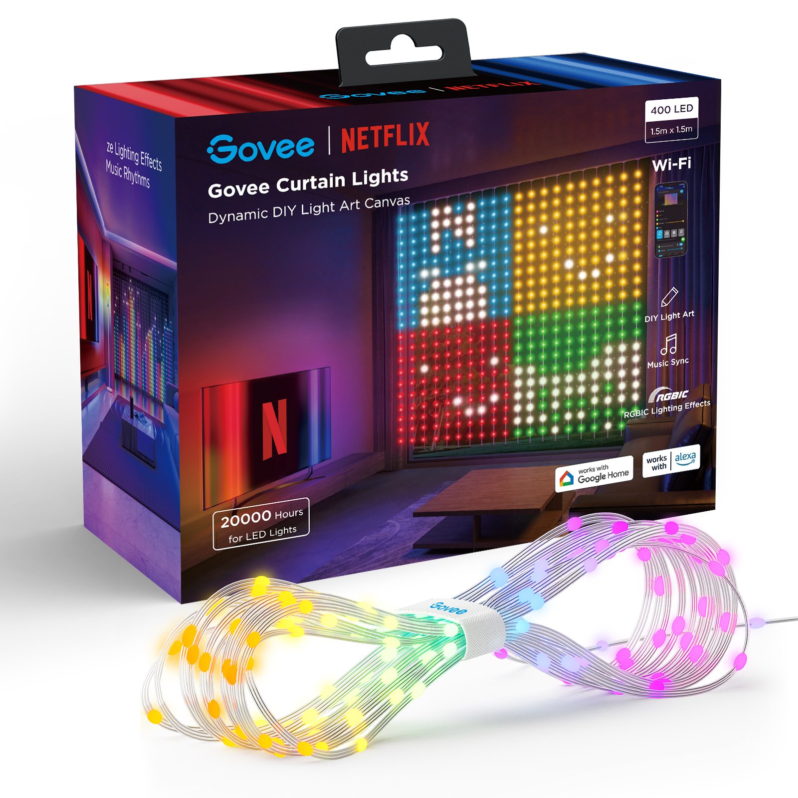 Govee 400-LED Curtain Light
