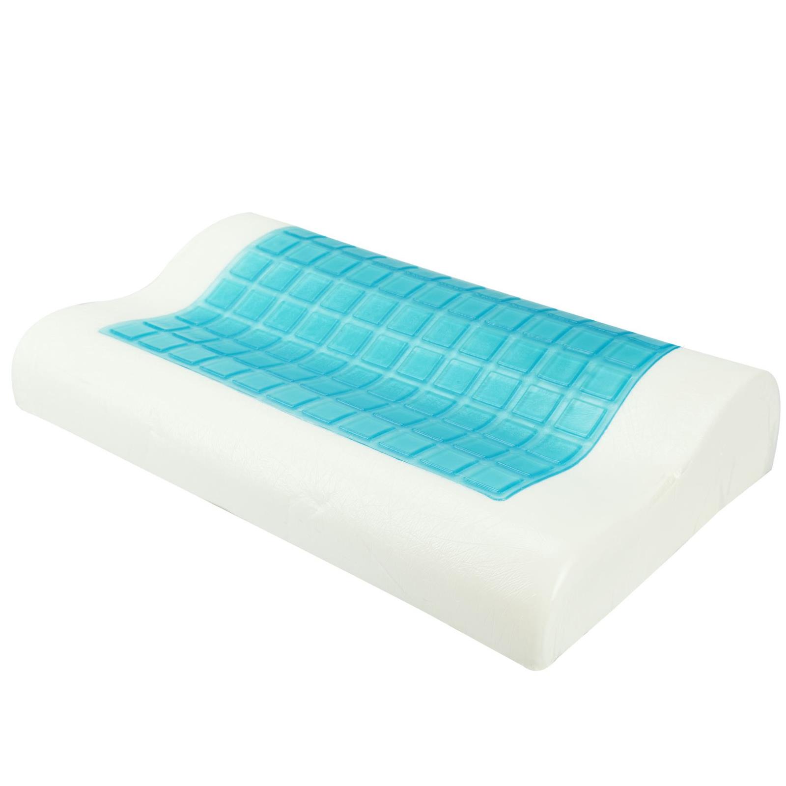 Memory Foam Cooling Gel Pillow Standard Size As-61492 As-27481