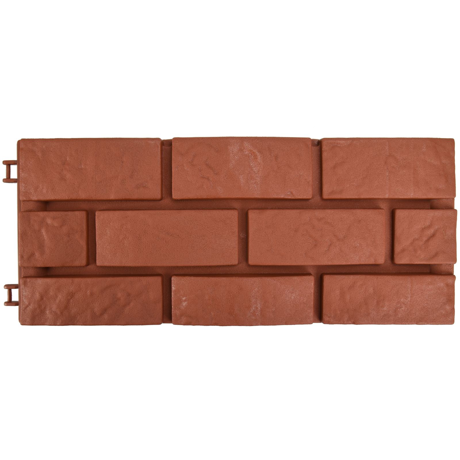 4pk Hammer In Lawn Edging Edge Garden Fence Brick Effect 1/0331