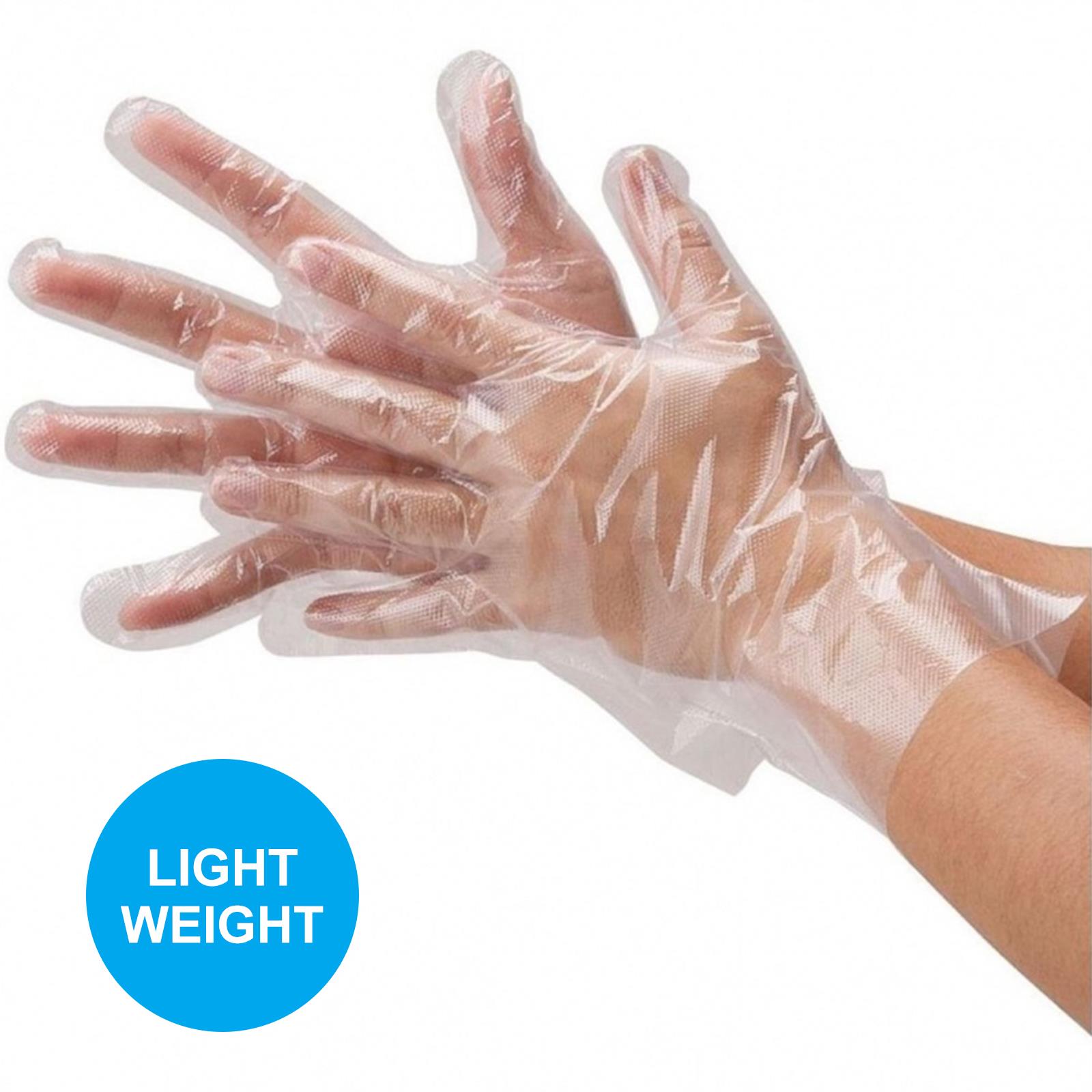 100 Pack Emergency Disposable Gloves Light Weight | Pms-839044 | 719386