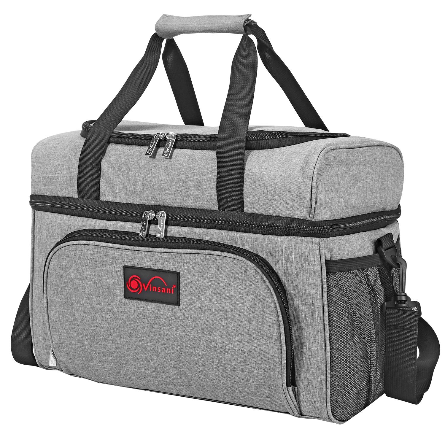 Vinsani 23l Grey Curve Cooler Bag 1010121
