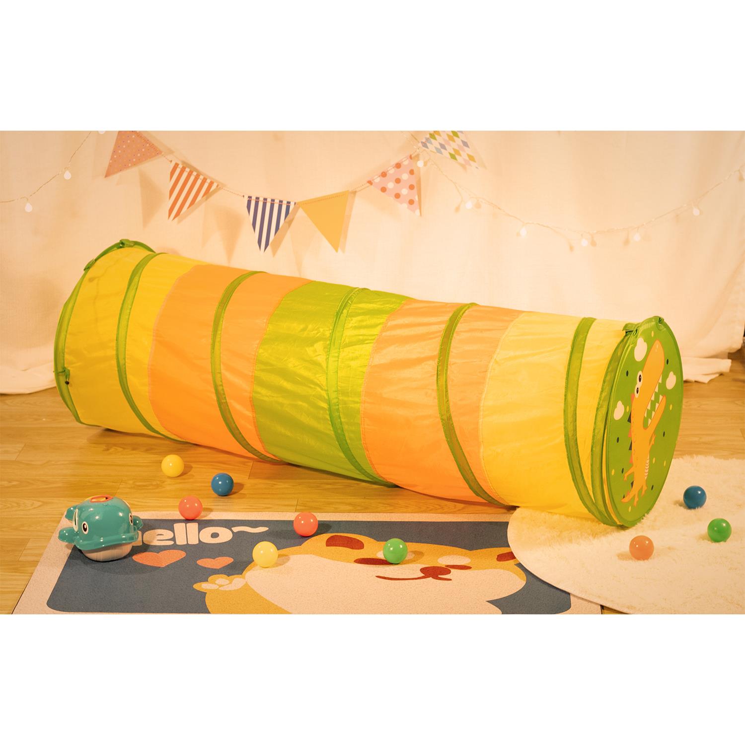 Kids Foldable Play Tunnel Tent – Crawling Tunnel for Indoor & Outdoor Fun - Picture 16 of 17