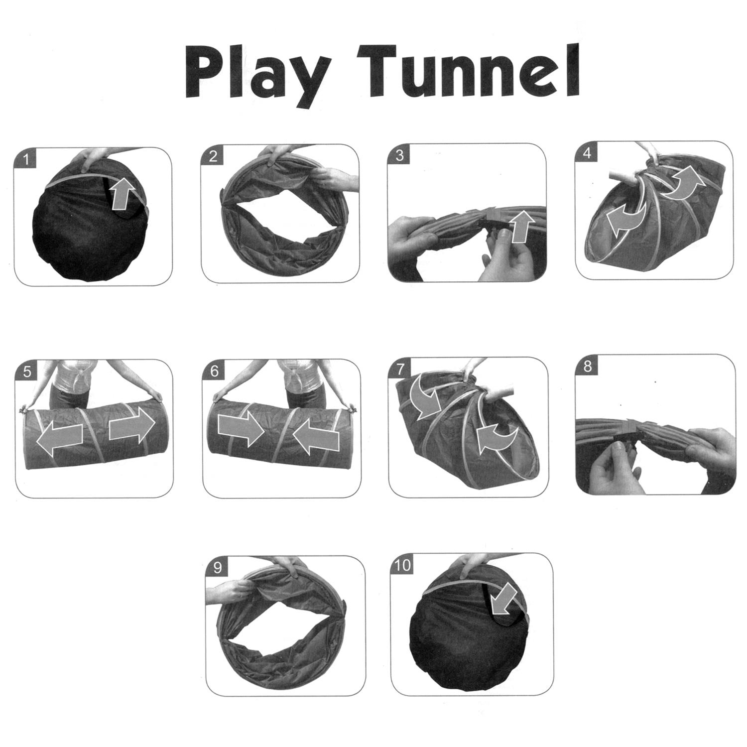 Kids Foldable Play Tunnel Tent – Crawling Tunnel for Indoor & Outdoor Fun - Picture 13 of 17