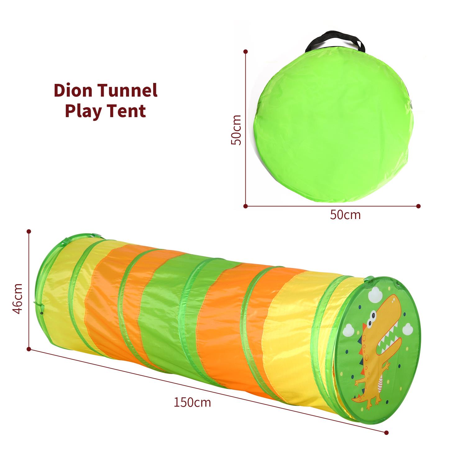 Kids Foldable Play Tunnel Tent – Crawling Tunnel for Indoor & Outdoor Fun - Picture 12 of 17