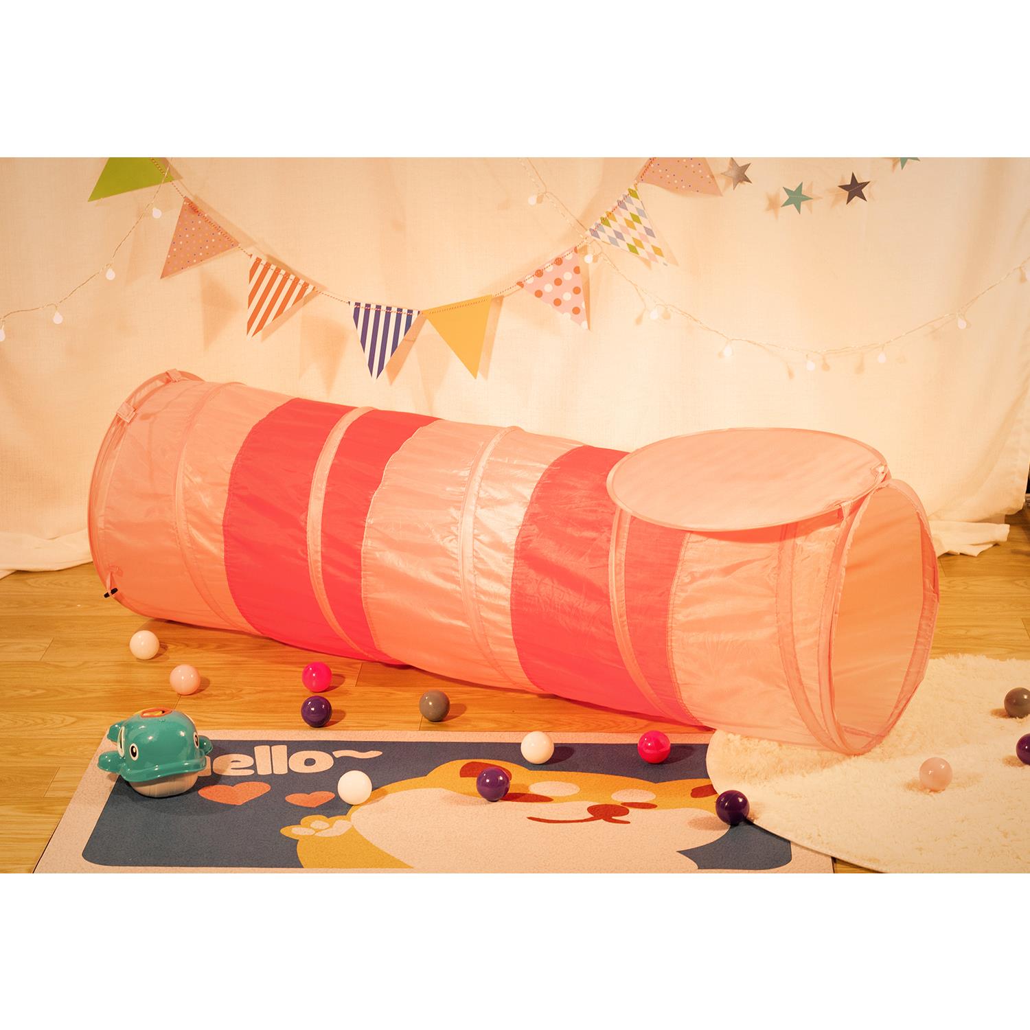 Kids Foldable Play Tunnel Tent – Crawling Tunnel for Indoor & Outdoor Fun - Picture 5 of 17