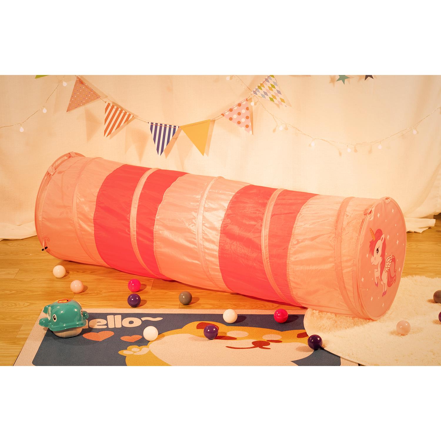 Kids Foldable Play Tunnel Tent – Crawling Tunnel for Indoor & Outdoor Fun - Picture 7 of 17