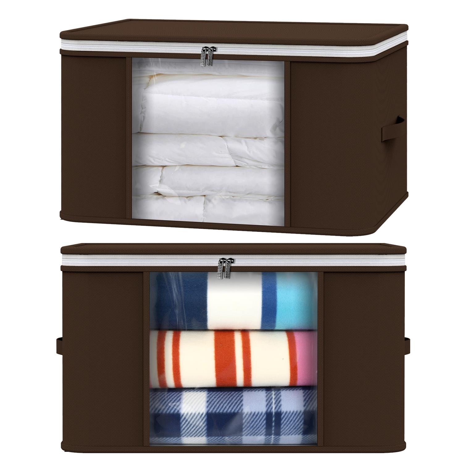 Vinsani 2pk Large Storage Bags Brown 0008920