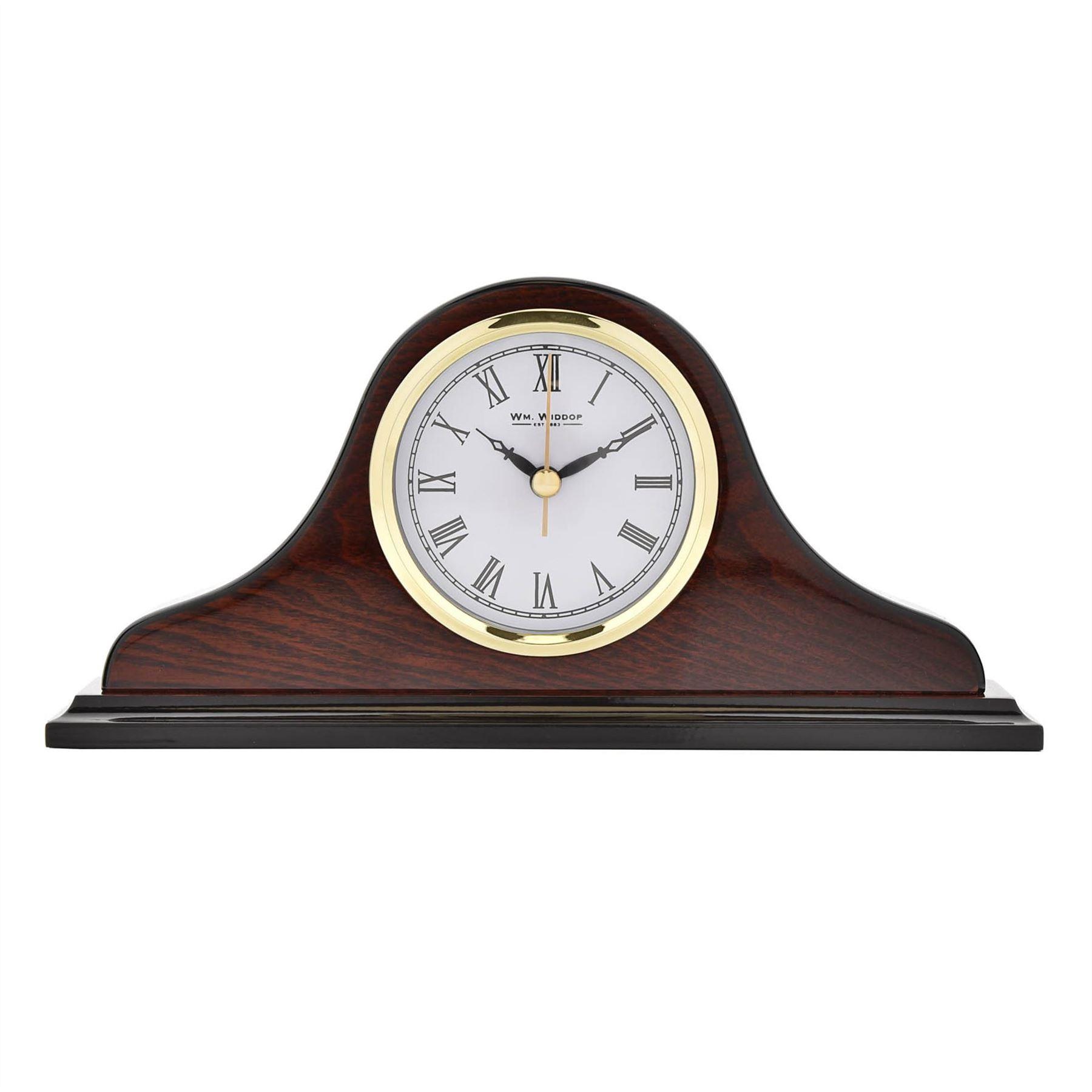 Widdop Bingham Napoleon Shaped Wooden Mantel Clock
