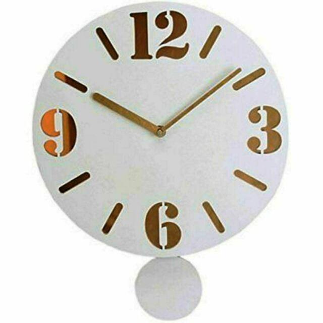 Widdop Milky Pendulum Clock