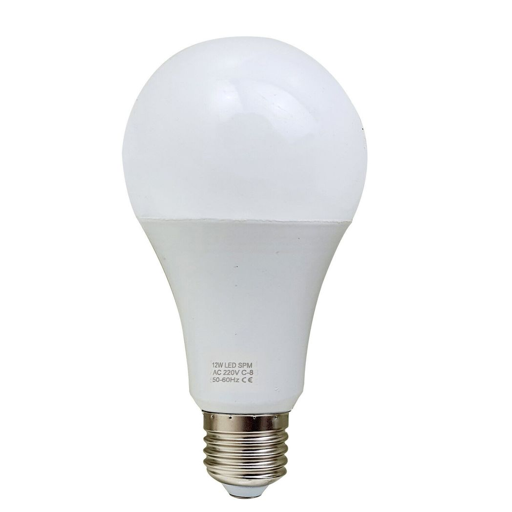 E27 12w Energy Saving Warm White Led Light Bulbs A60 E27 Screw-In Non Dimmable Bulbs