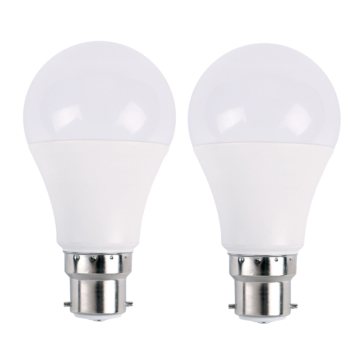 2 Pack 3w B22 Screw Led Light Gls Bulbs, Energy Saving Edison  Cool White 6000k Non Dimmable Lights 