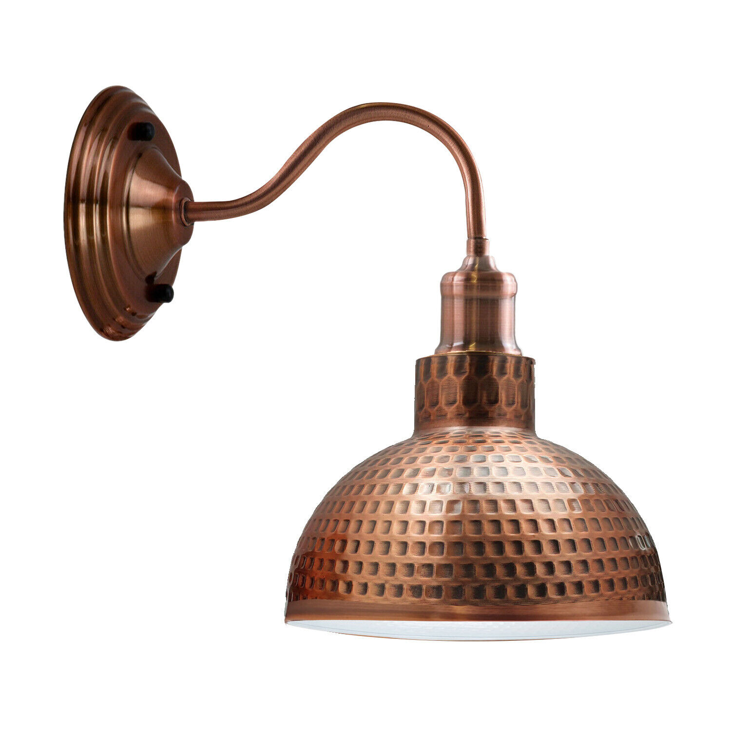 Vintage Retro Industrial Wall Light Shade Metal Lampshade Sconce Wall Lights Uk 