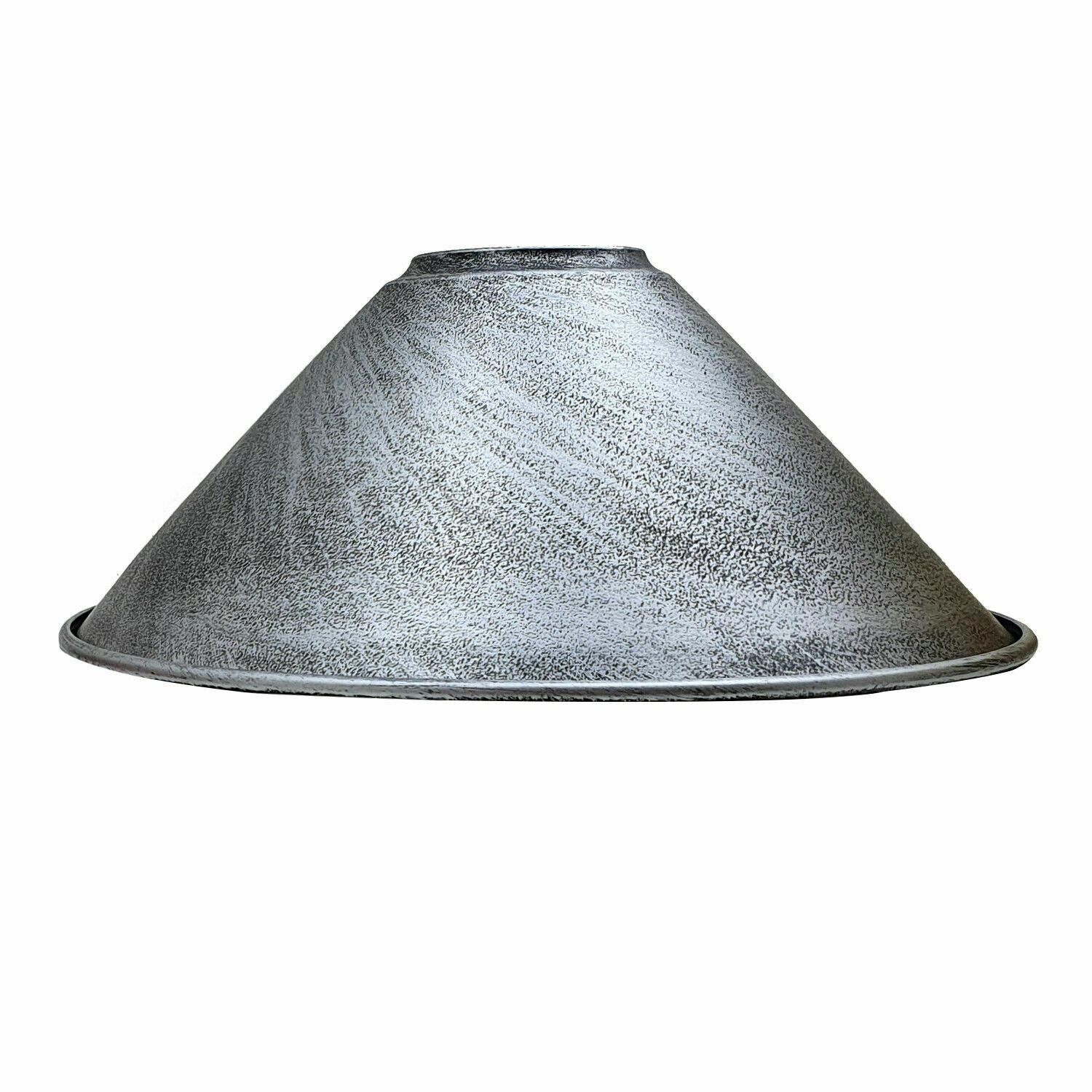Modern 22 X 10cm Cone Light Shades Metal Easy Fit Ceiling Pendant Hanging Wall Lampshade