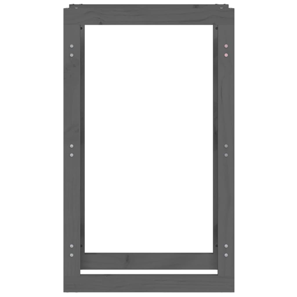 Estante de leña 41x25x100 cm madera maciza de pino - Imagen 25 de 30