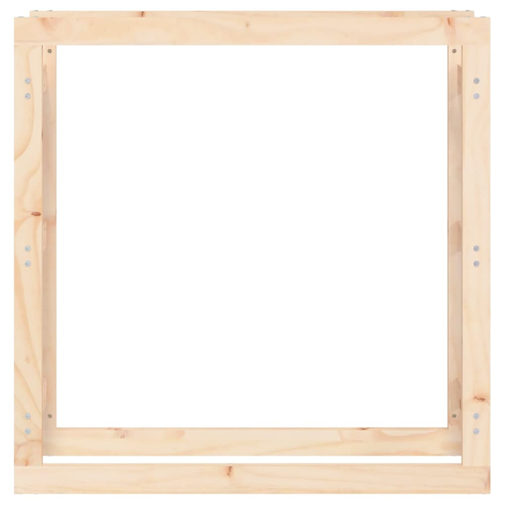 Estante de leña 41x25x100 cm madera maciza de pino - Imagen 30 de 30