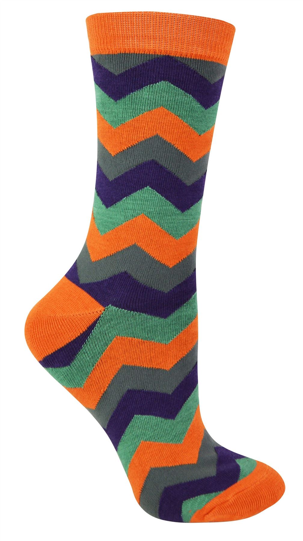 Miss Sparrow Damen Socken - Violinschlüssel & Musiknoten Design, Marineblau, Einheitsgröße, Baumwolle Mix