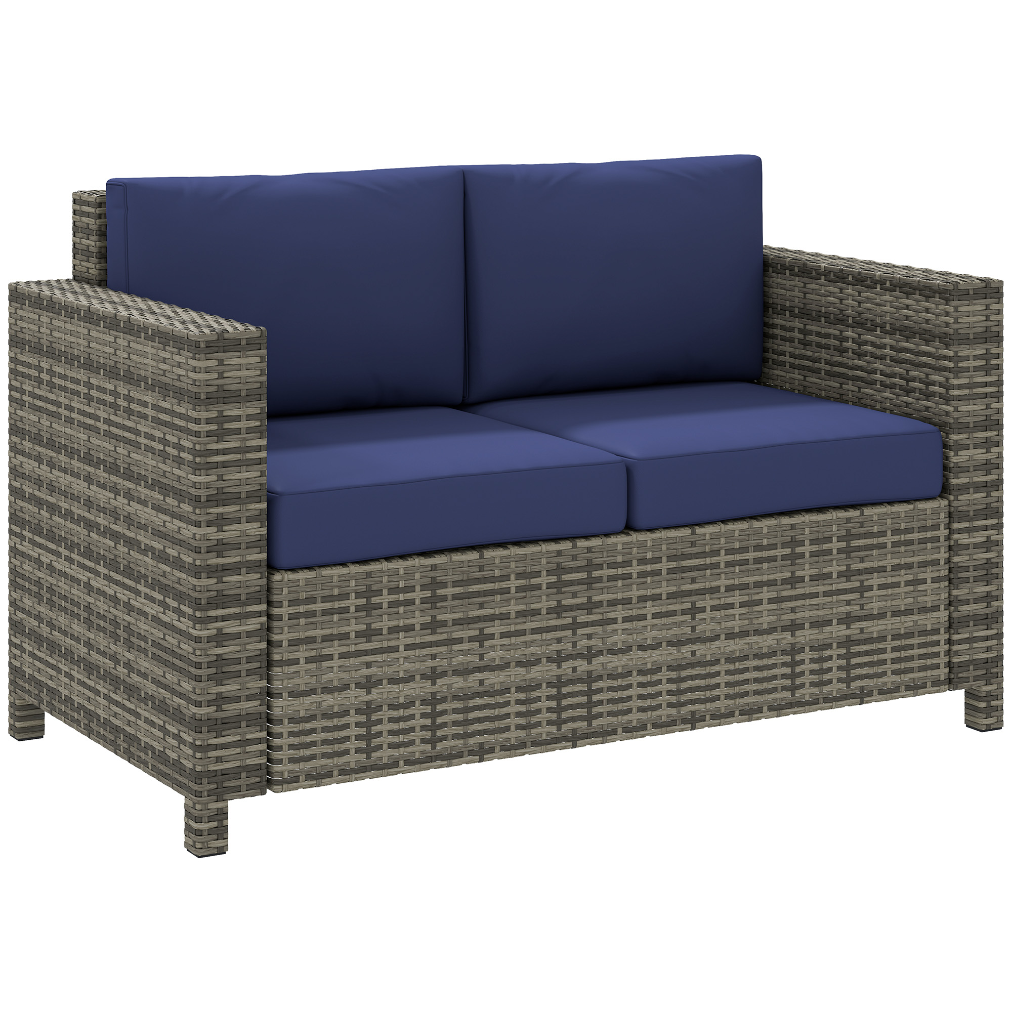 Quality Outdoor Double Seat Sofa - Comfortable Relaxation For Gardens