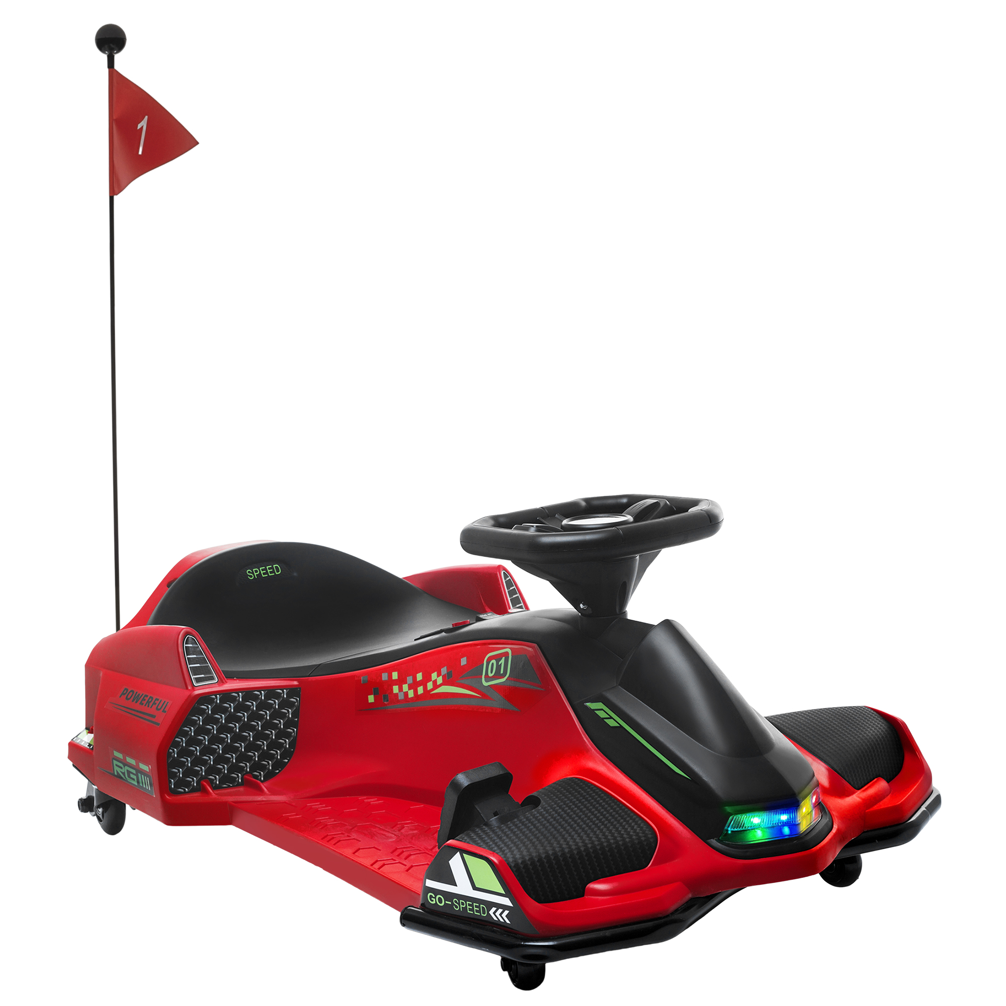 12V Electric Go-Kart for Kids - Fun with Music & LED Lights! - Picture 10 of 18