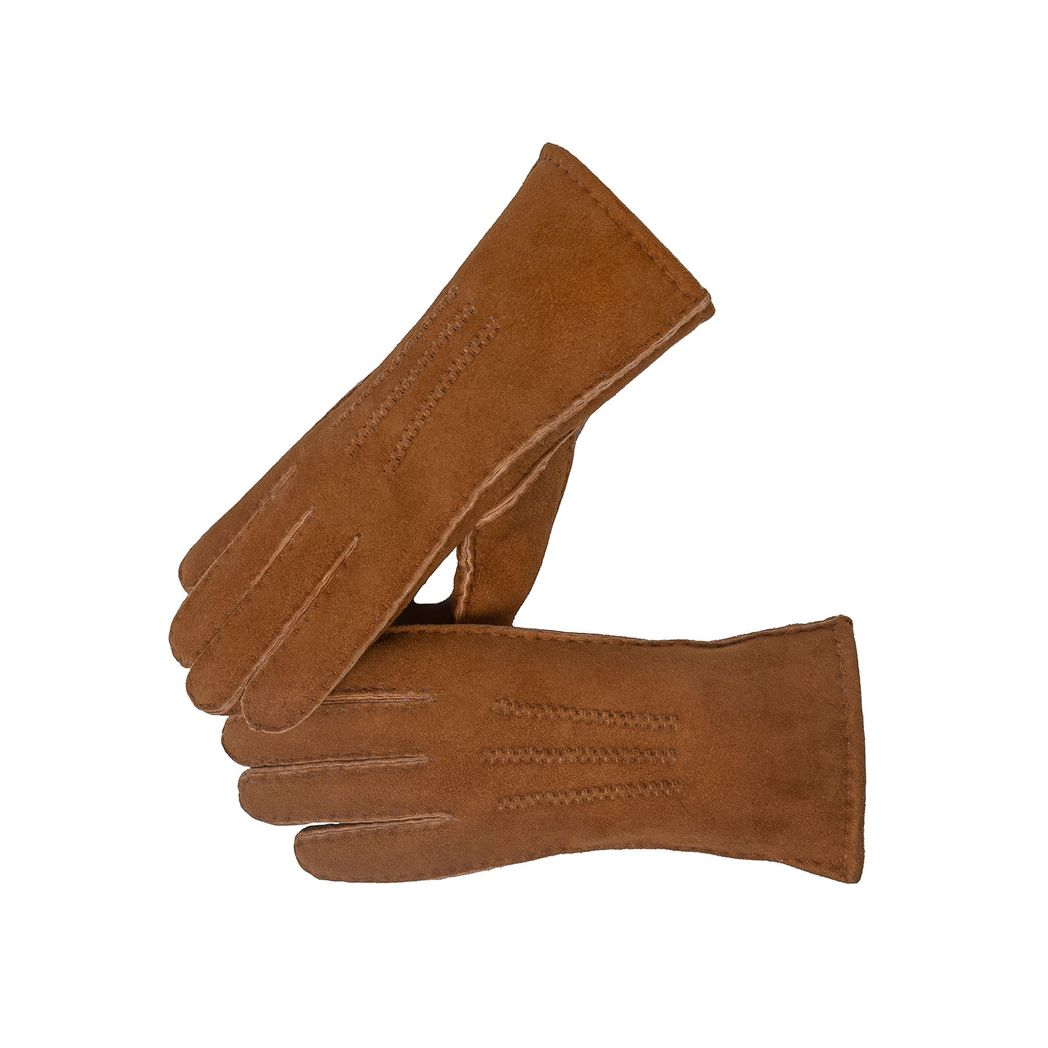 Nordvek Womens Sheepskin Gloves 3 Point Design - Premium Comfort & Insulation