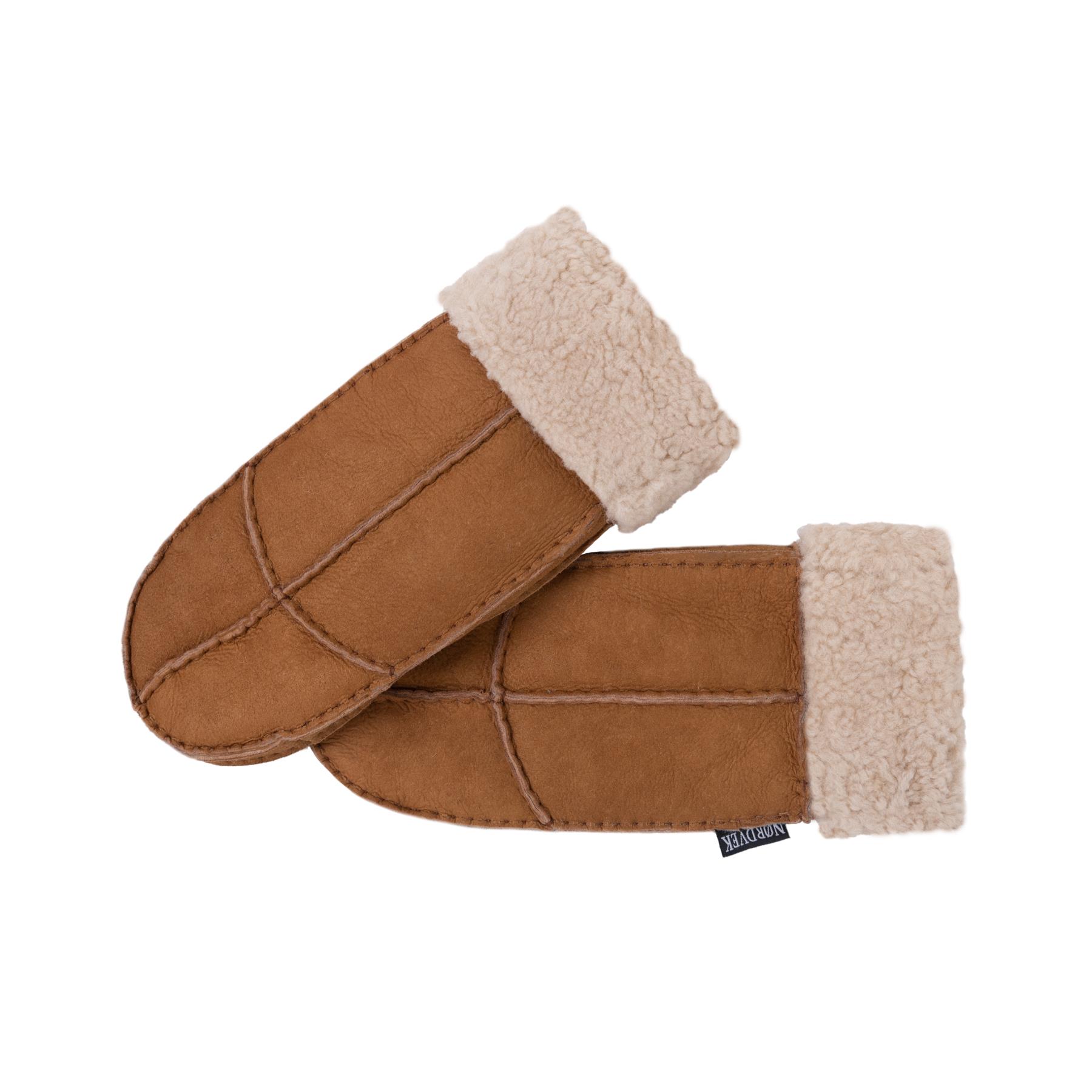 Nordvek Sheepskin Mittens - Premium Luxury Warm Comfort