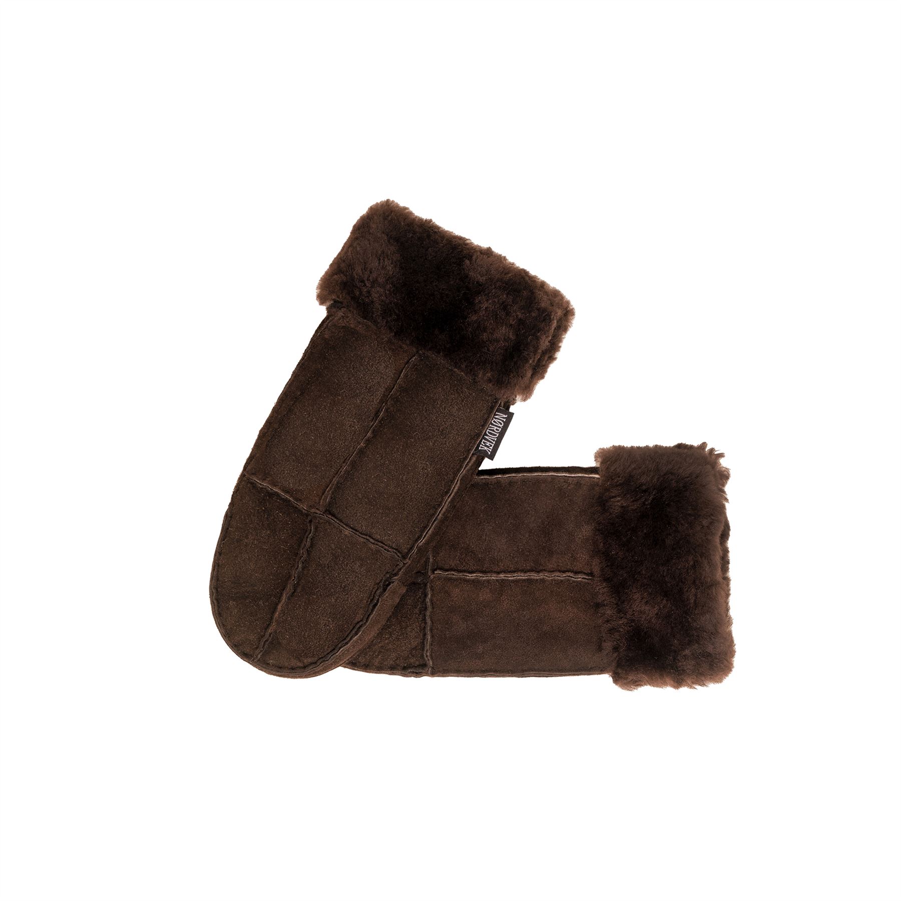 Nordvek Womens Sheepskin Mittens - 308-100 | Genuine Sheepskin