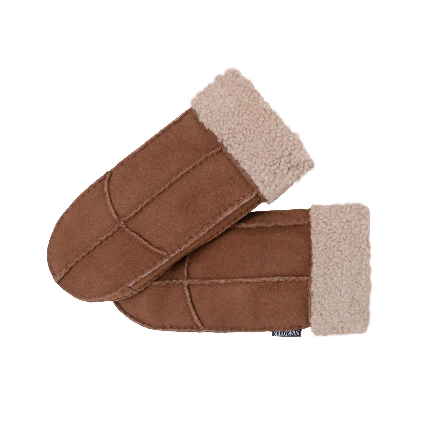 Nordvek Womens Sheepskin Mittens - 308-100 | Luxurious Winter Warmth