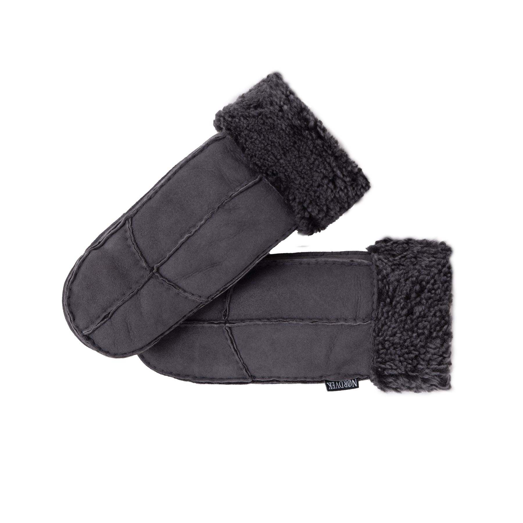 Nordvek Sheepskin Mittens - Women's - Natural Soft Warm Insulating Luxury