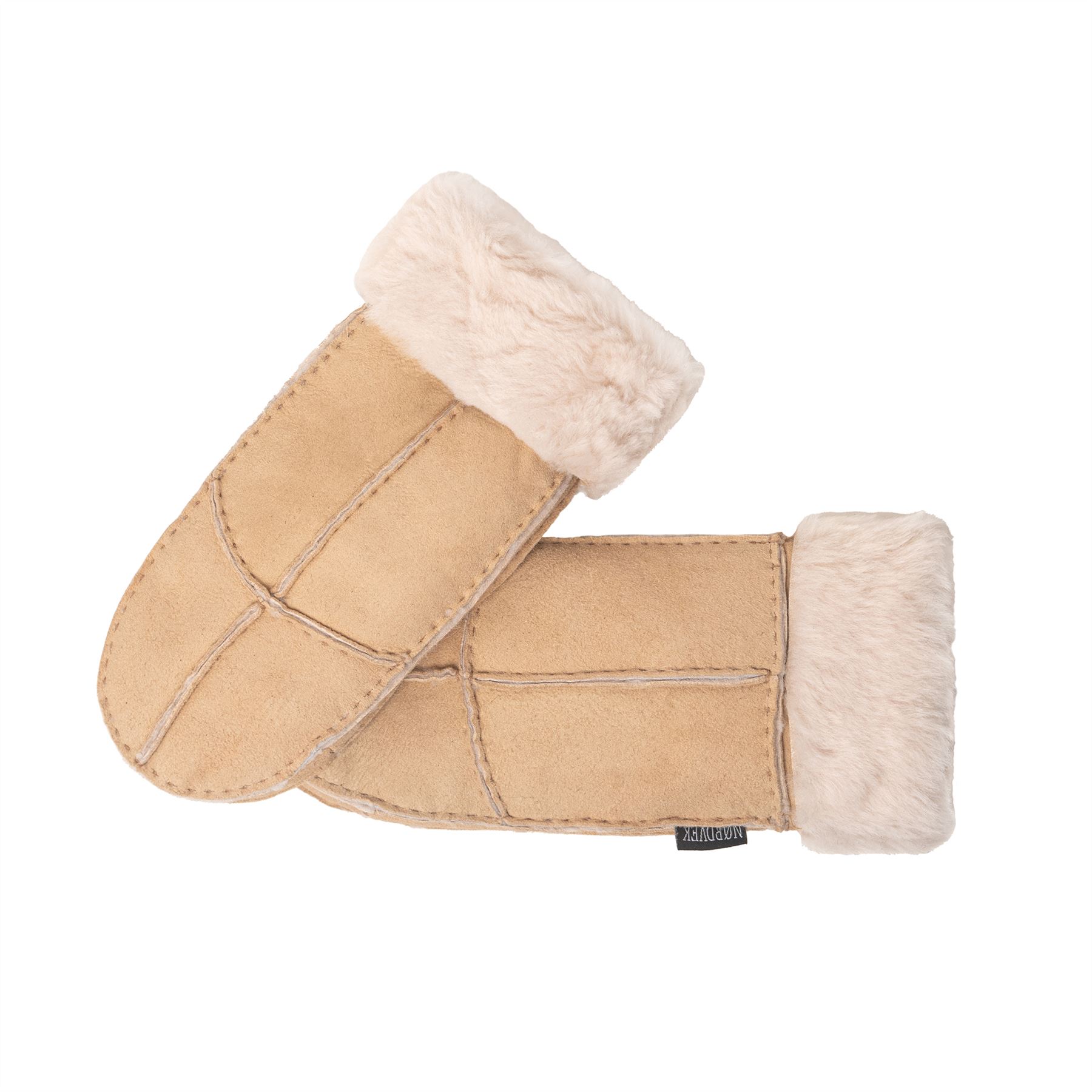 Nordvek Womens Sheepskin Mittens - 308-100 | Stylish Winter Gear