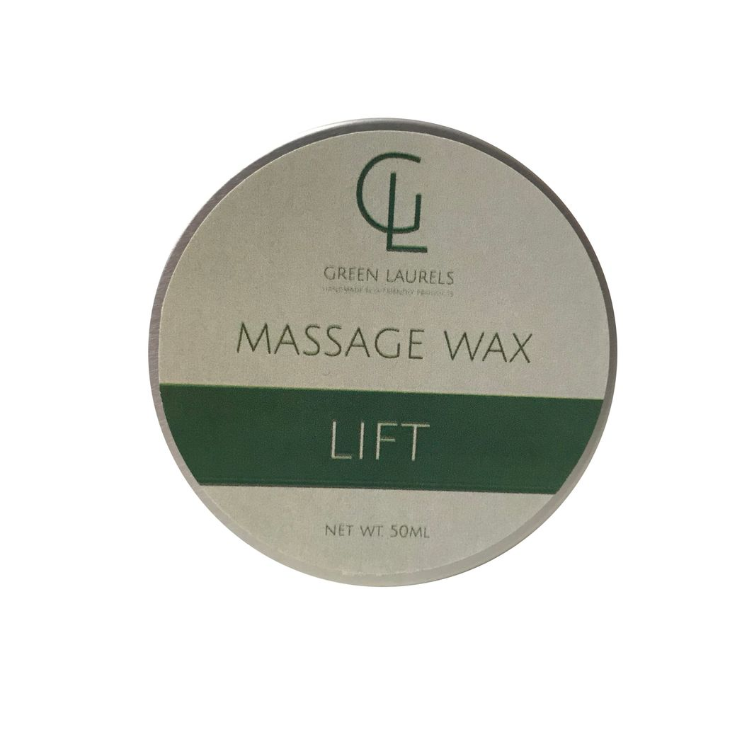 Natural Massage Wax Lift with Sweet Orange Essential Oil