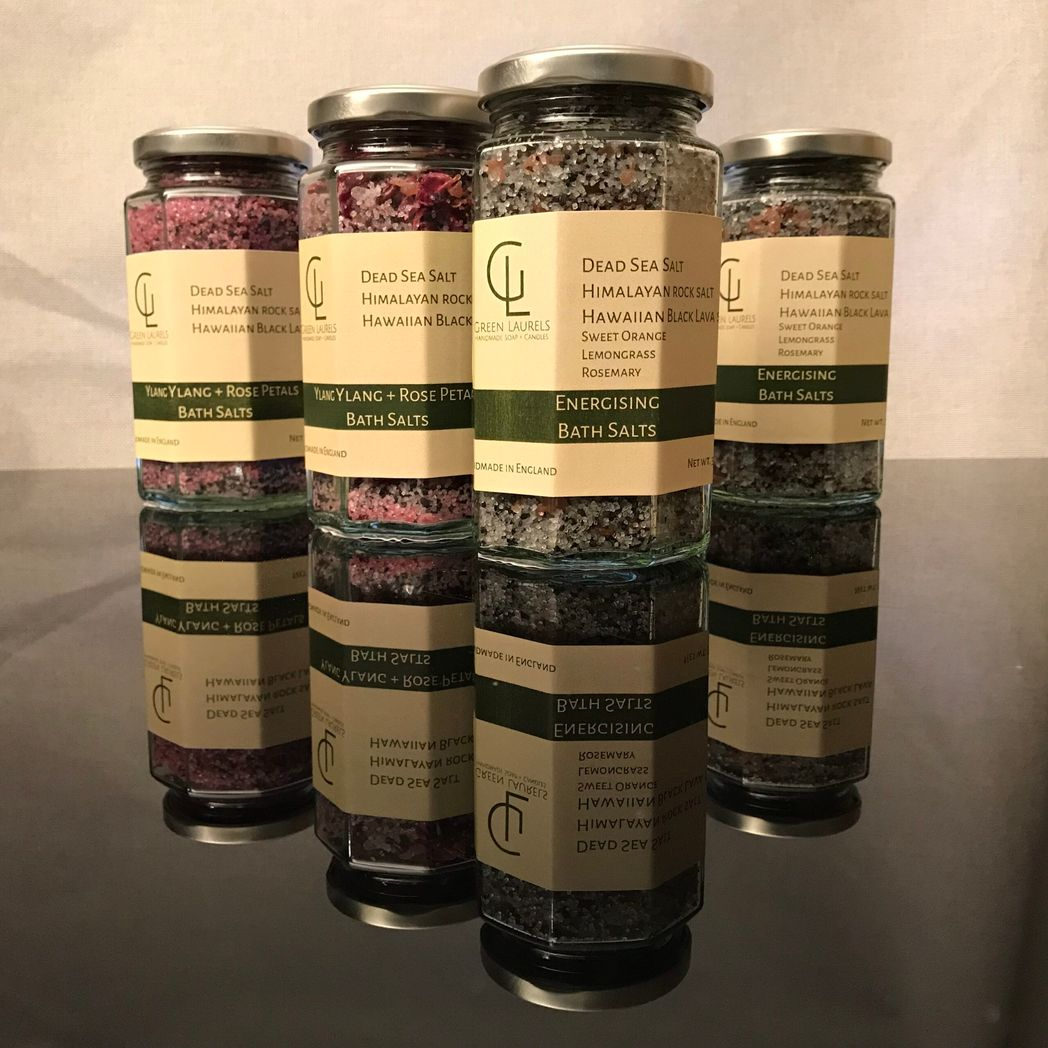 Bath Salts Relaxing blend Sweet Orange 330g Jar