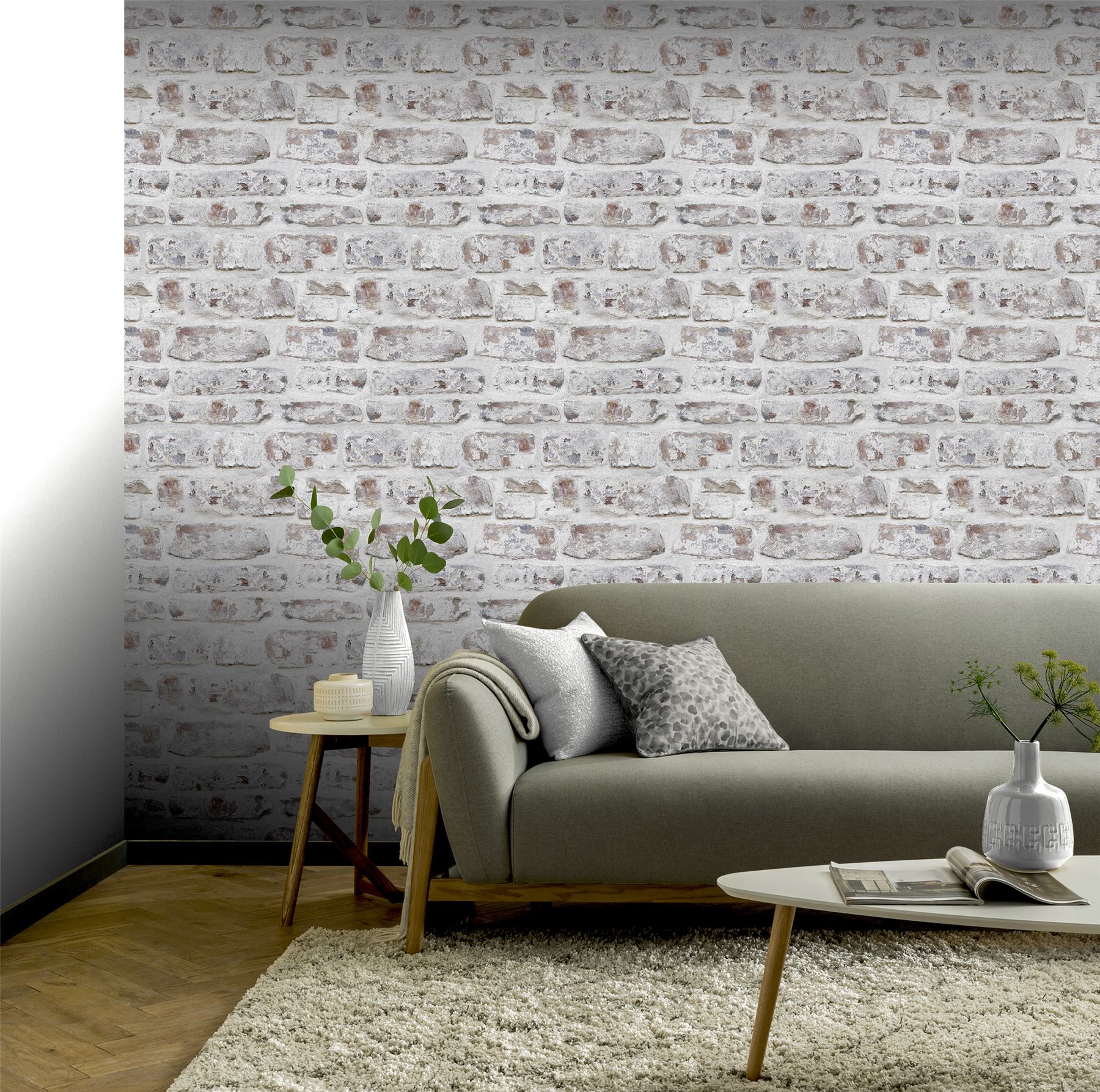 Arthouse Whitewashed Wall White Paint