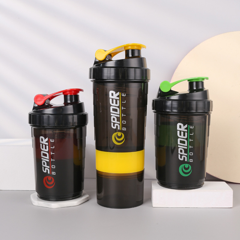 500ml Portable Protein Shaker Bottle - High Capacity Sports Blender - view 1