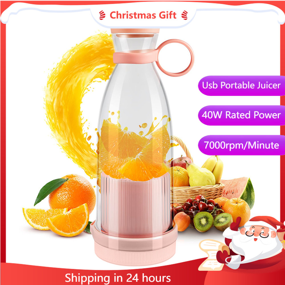 Portable USB Juicer - Fast Electric Blender for Fresh Fruit Smoothies - view 1