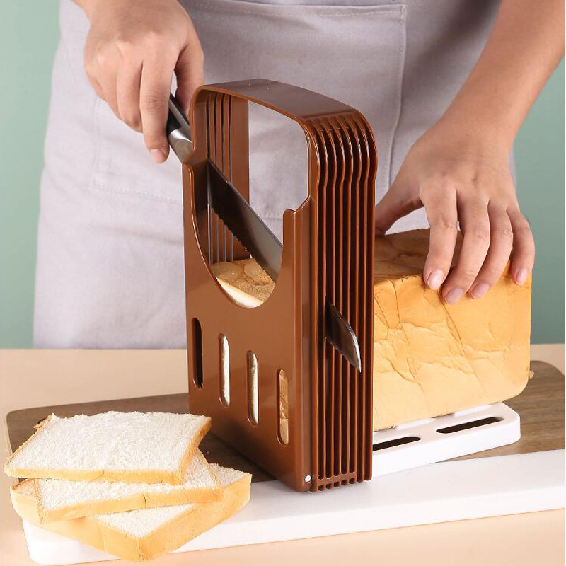 XINCHEN Bread Slicer - Foldable Cutting Tool for Perfect Sandwich Slices