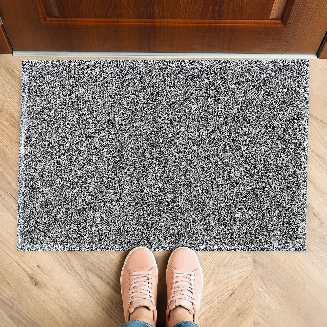 Doortex® Twistermat Indoor Entrance Mat, Black / White - 90 X 120cm