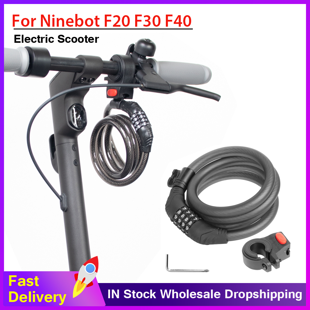 4-Digit Combination Chain Lock for Electric Scooters