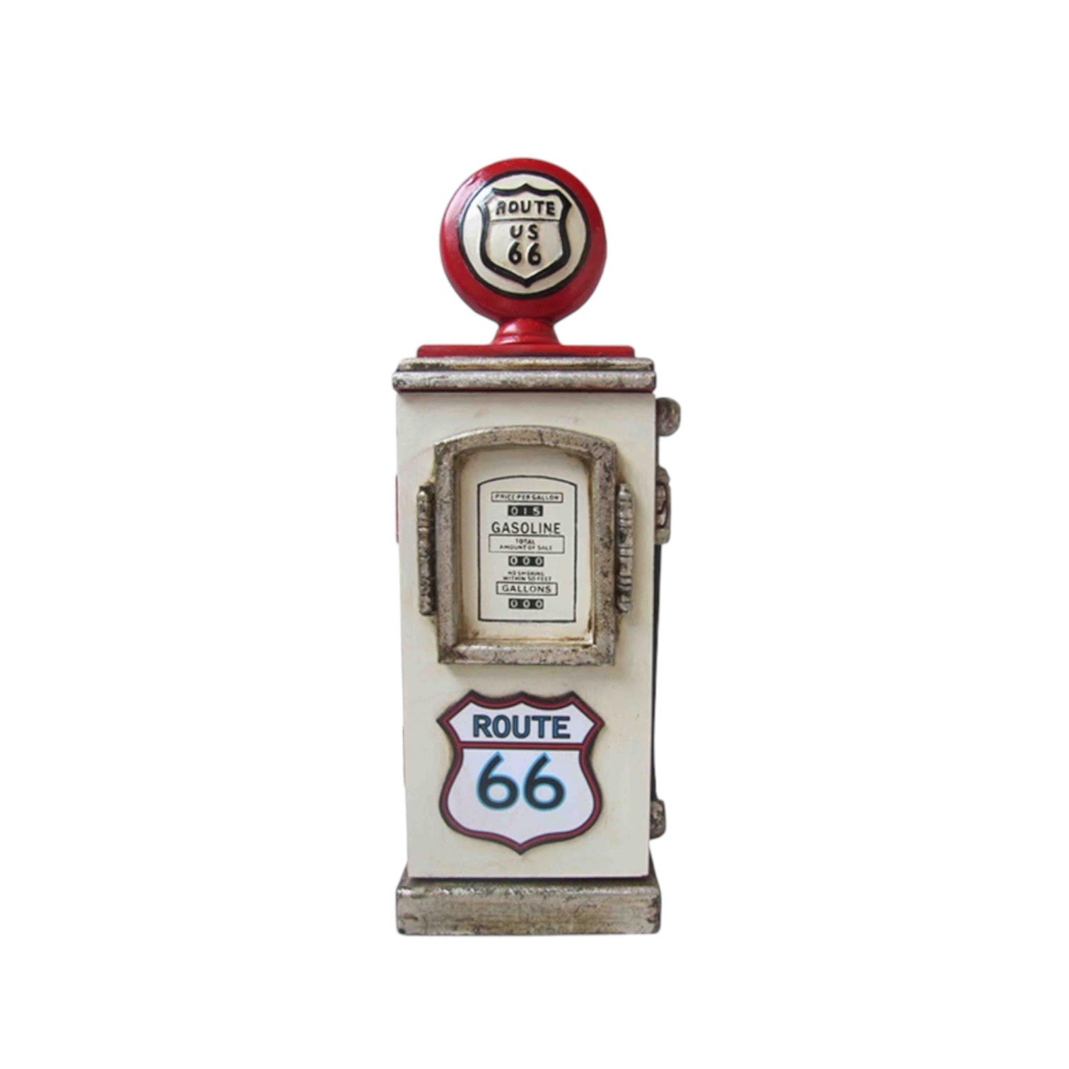 MSL Wooden Key Box - 48cm Red & White