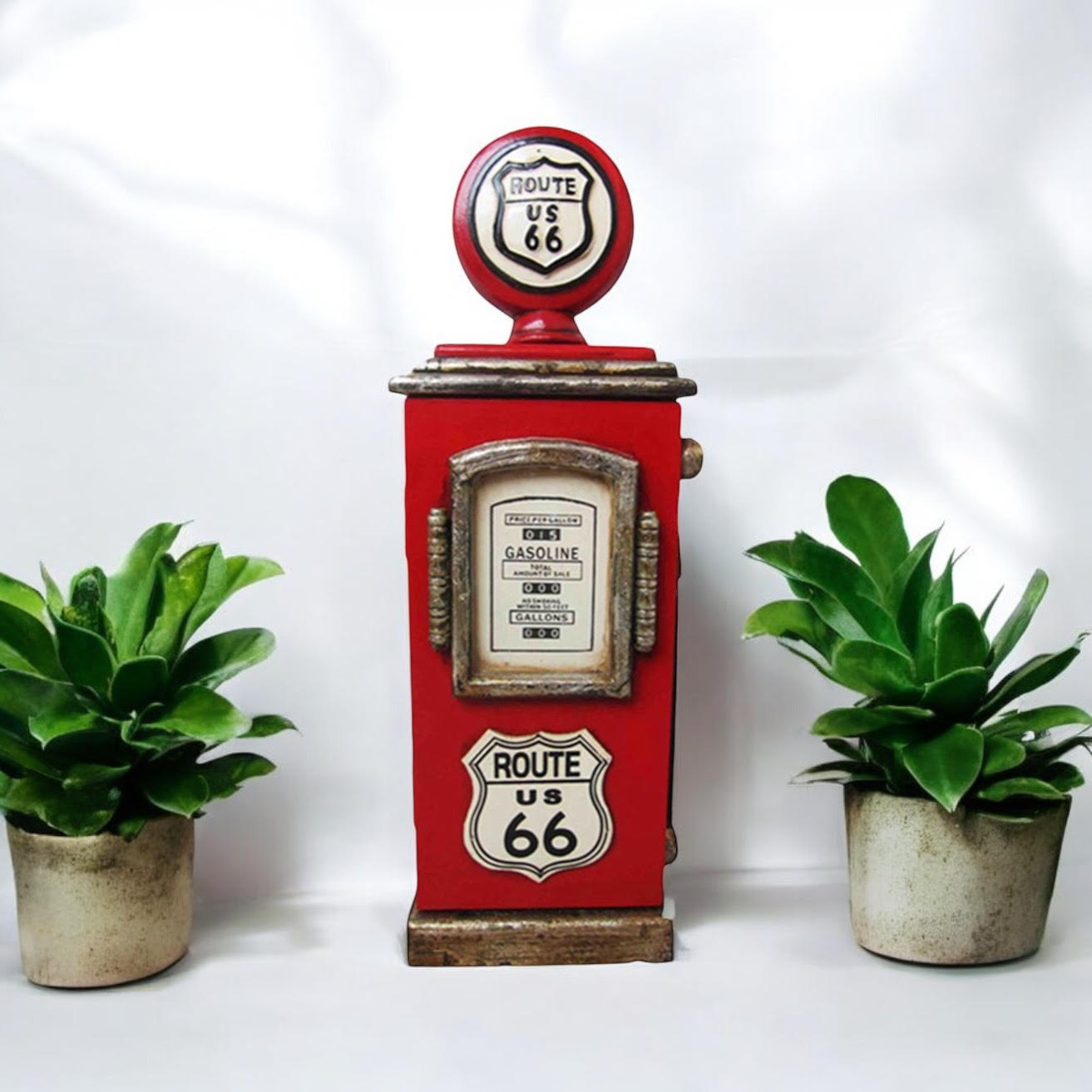 MSL 48cm Route 66 Key Box - Vintage Wall Decor & Storage