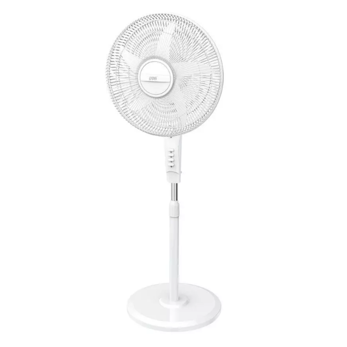 Winning Star 16" Pedestal Round Base Fan With 5 Blades