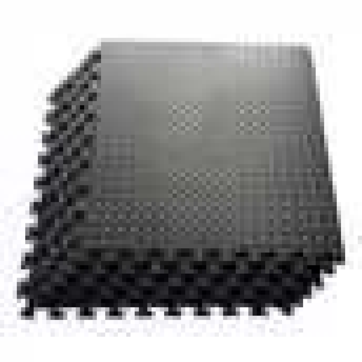 9 Packs Leaf Pattern Foam Mat 60x60- Black