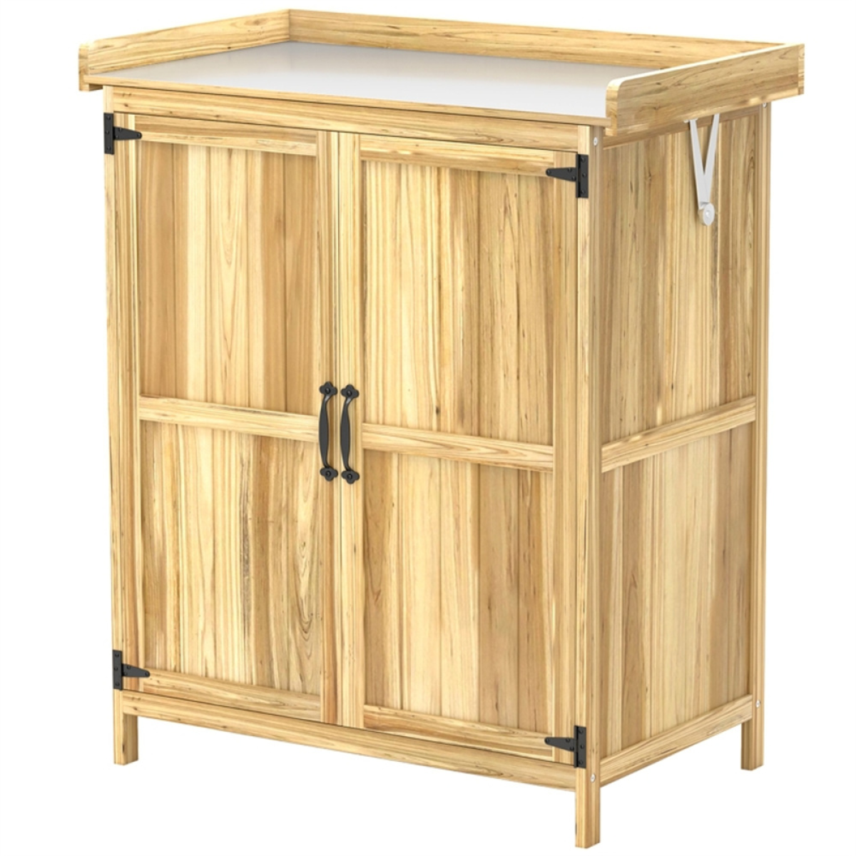 Woodinessl Outdoor Storage Shed  ( Amazon Shipping)（Prohibited By Walmart）
