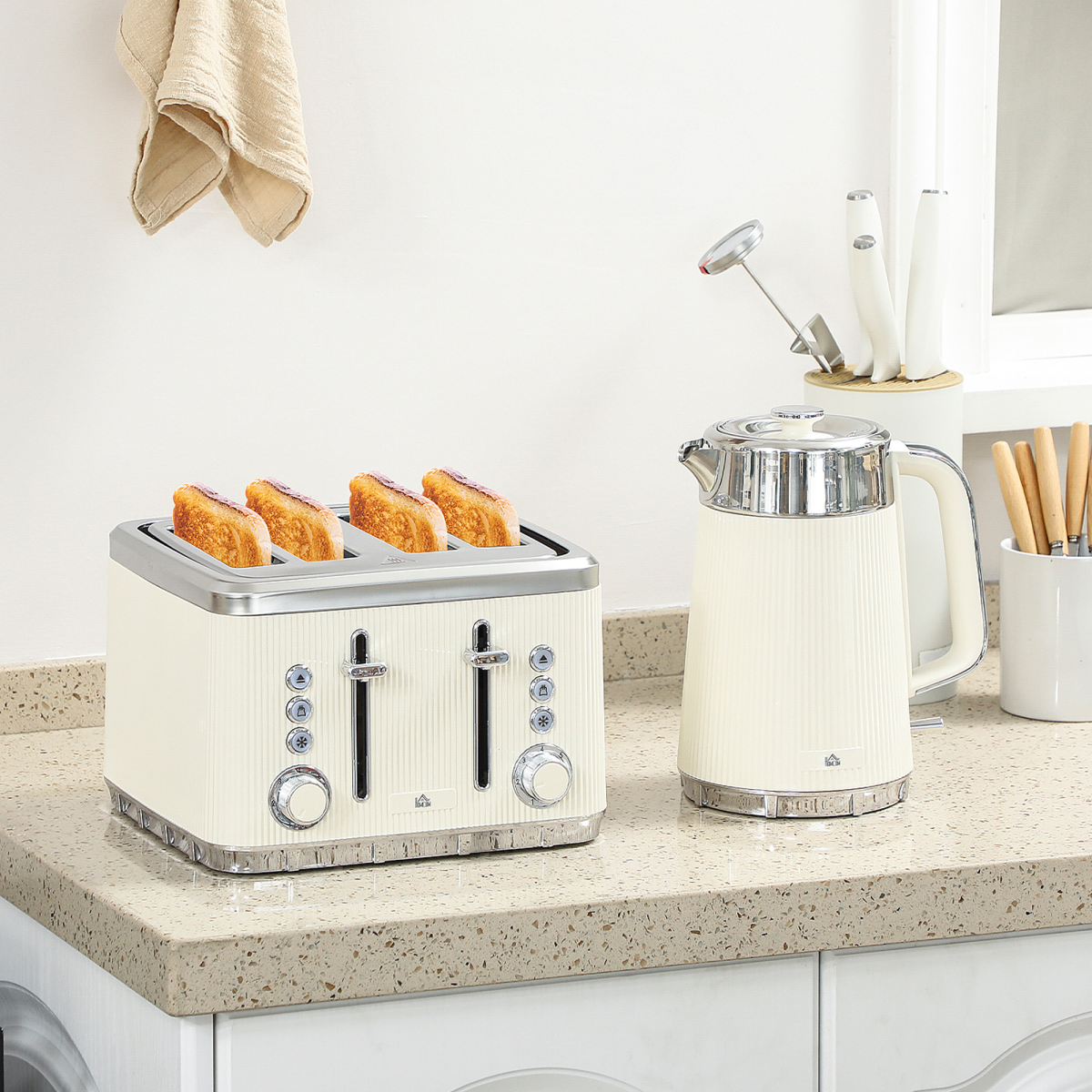 Kettle And Toaster Set