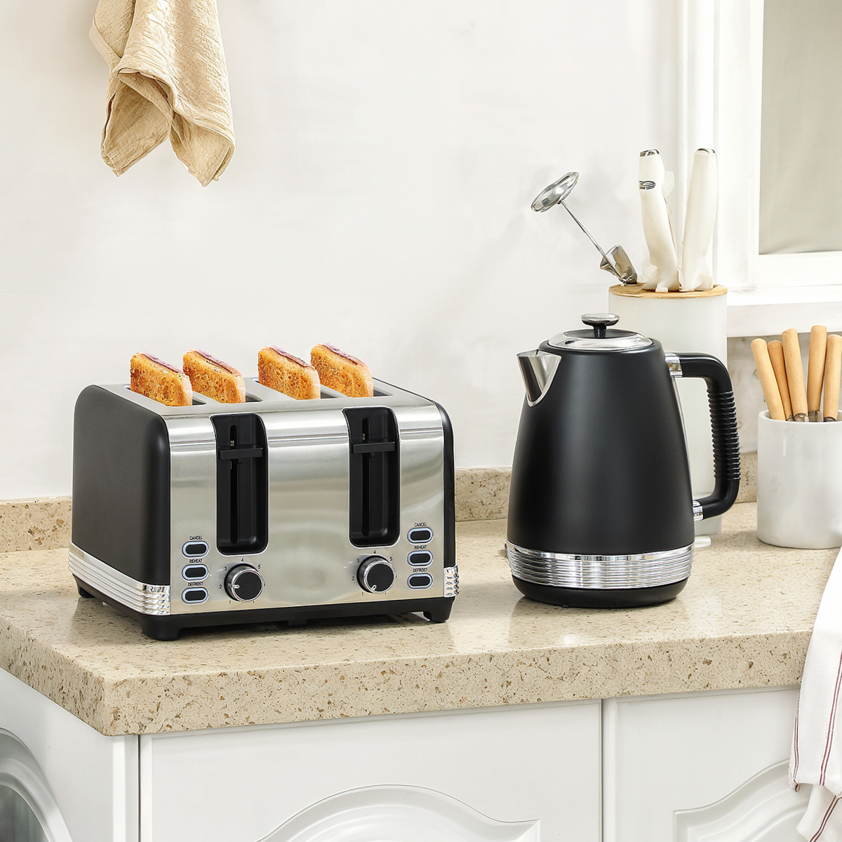 Kettle And Toaster Set
