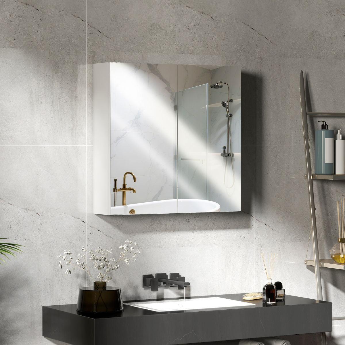 Bathroom Cabinet With Mirror
