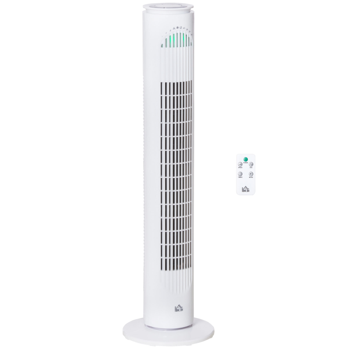 Tower Fan, 3 Speed 3 Mode, Timer, OscillationRemote  White Fan