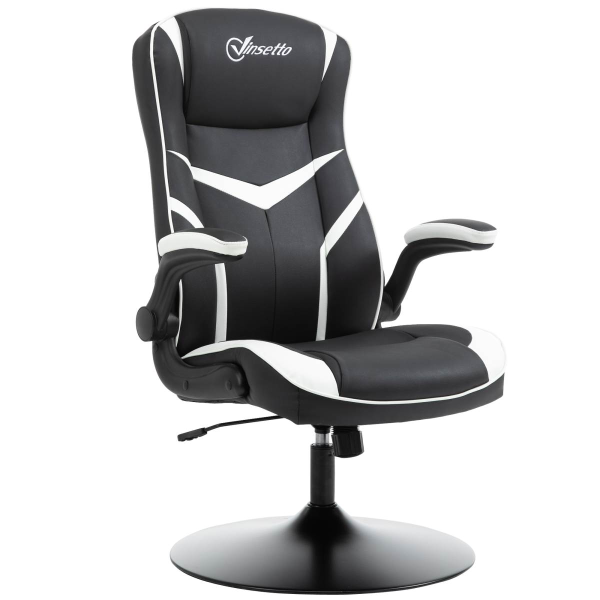 Racing Office Chair Pvc Leather Computer Gaming Height Adjustable