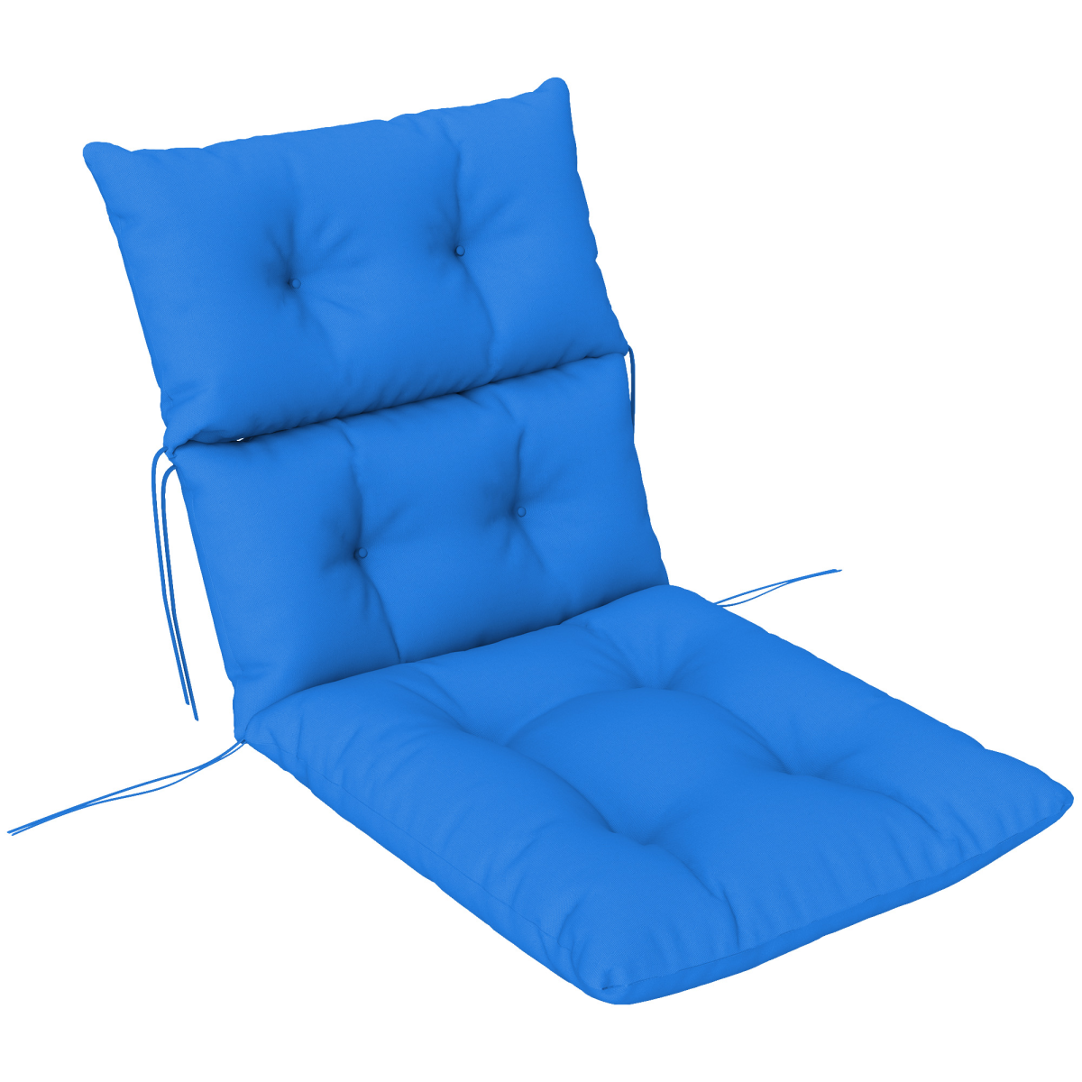 Outsunny Adirondack Chair Cushion Rocking Chair Cushion W/ Ties