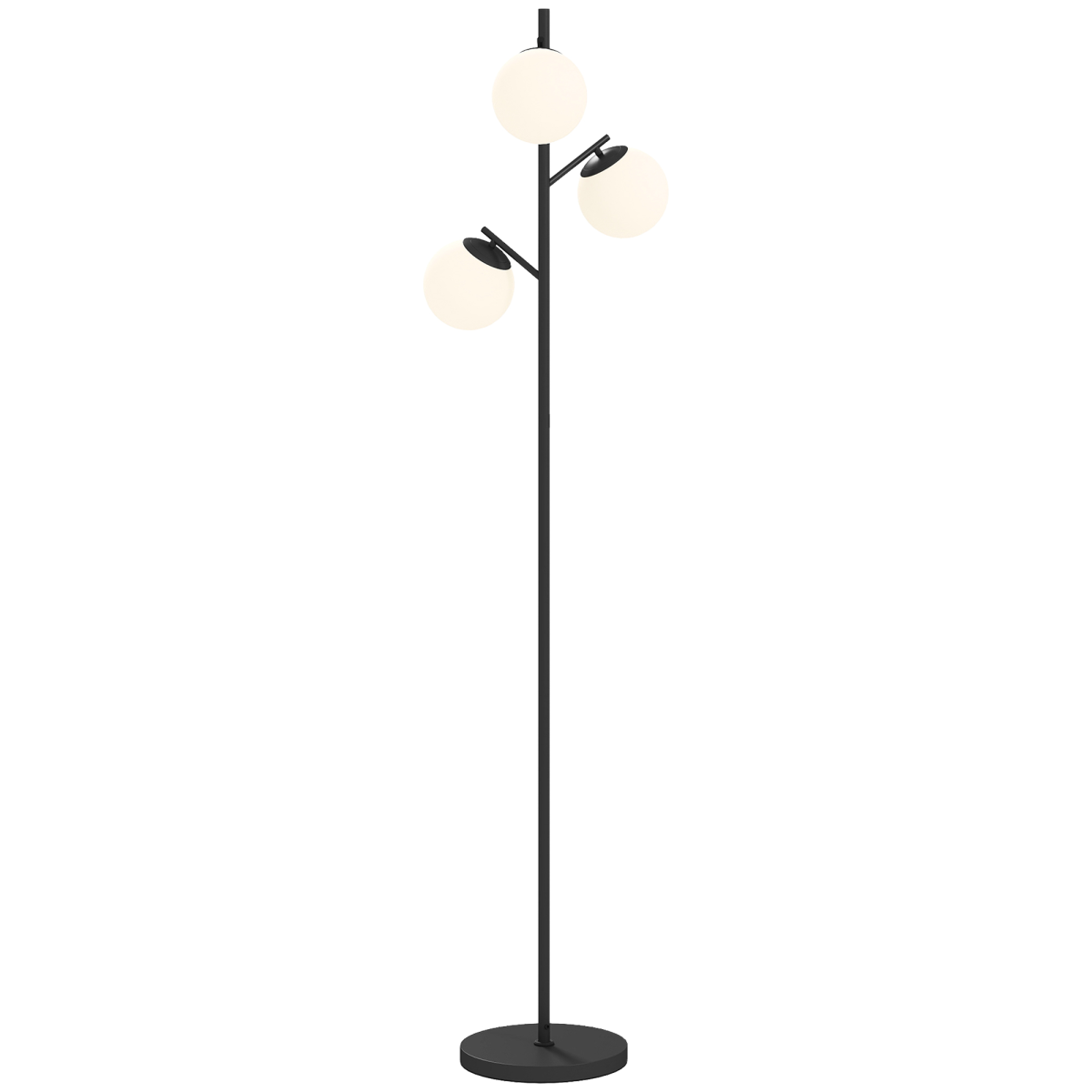 Homcom Modern Tree Floor Lamp, For Living Room Bedroom