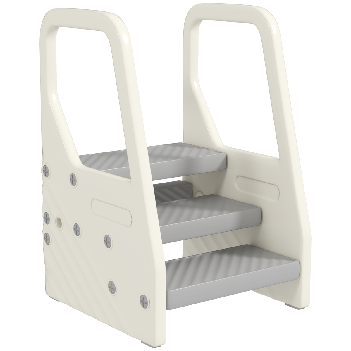 AIYAPLAY Toddler Tower, Adjustable 3 Step Kitchen Stool Helper for 2-5 ...